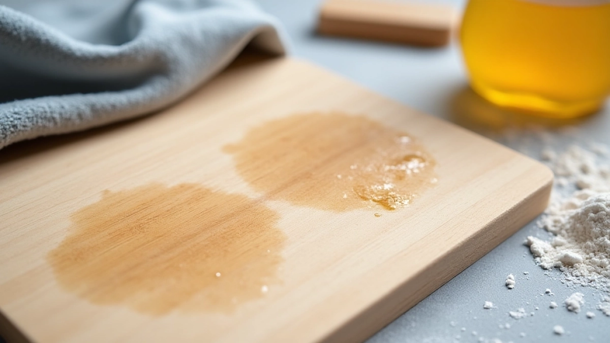 Jak usunąć tłuste plamy z płyty MDF