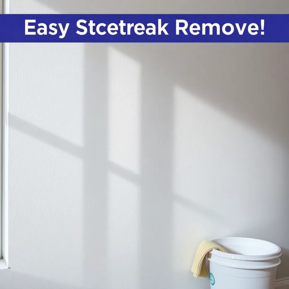 Jak usunąć zacieki z farby na ścianie