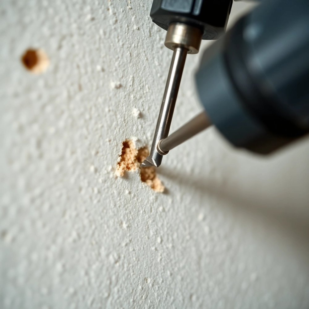 Jak wiercić w cienkiej ścianie