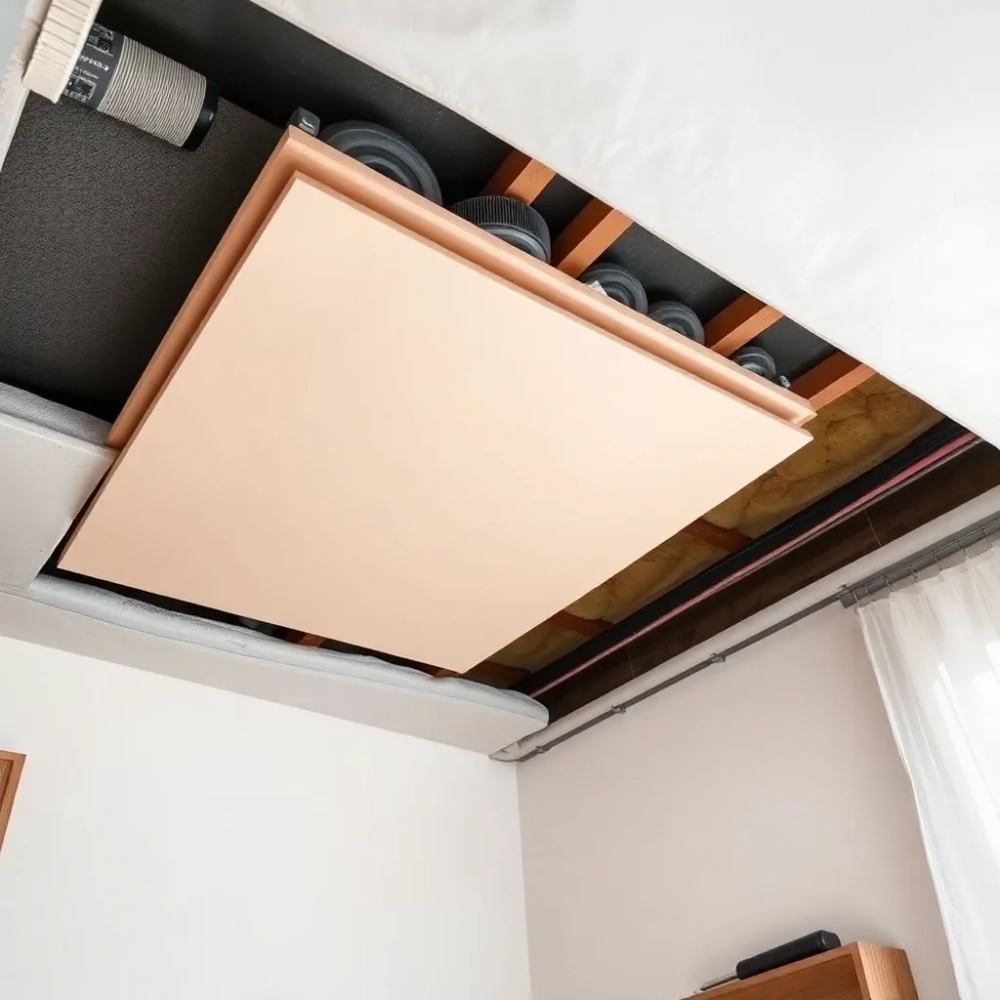 Jak wyciszyć sufit w bloku