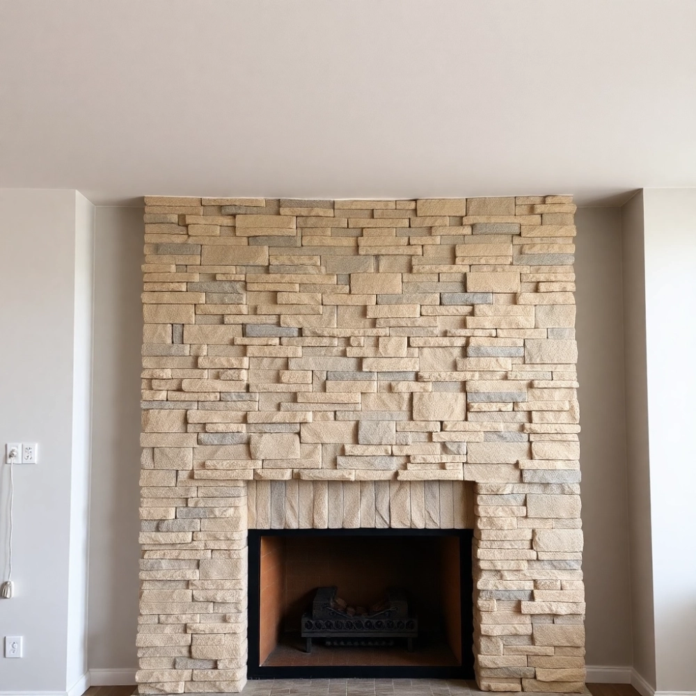 Jak wykończyć ścianę przy kominku