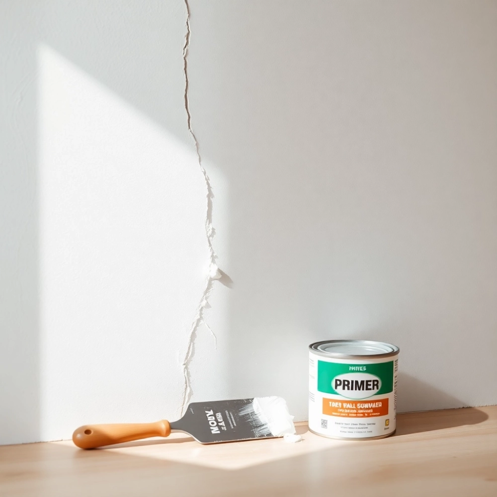 Jak zamaskować pęknięcia na ścianie