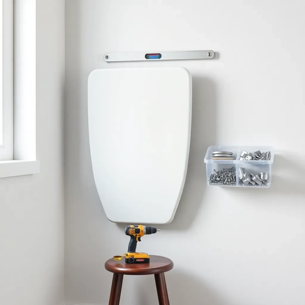 Jak zamontować deskę do prasowania na ścianie