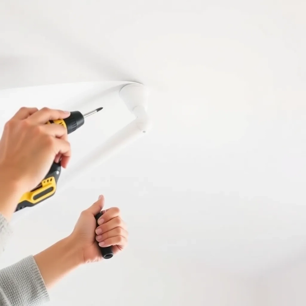 Jak zamontować karnisz sufitowy