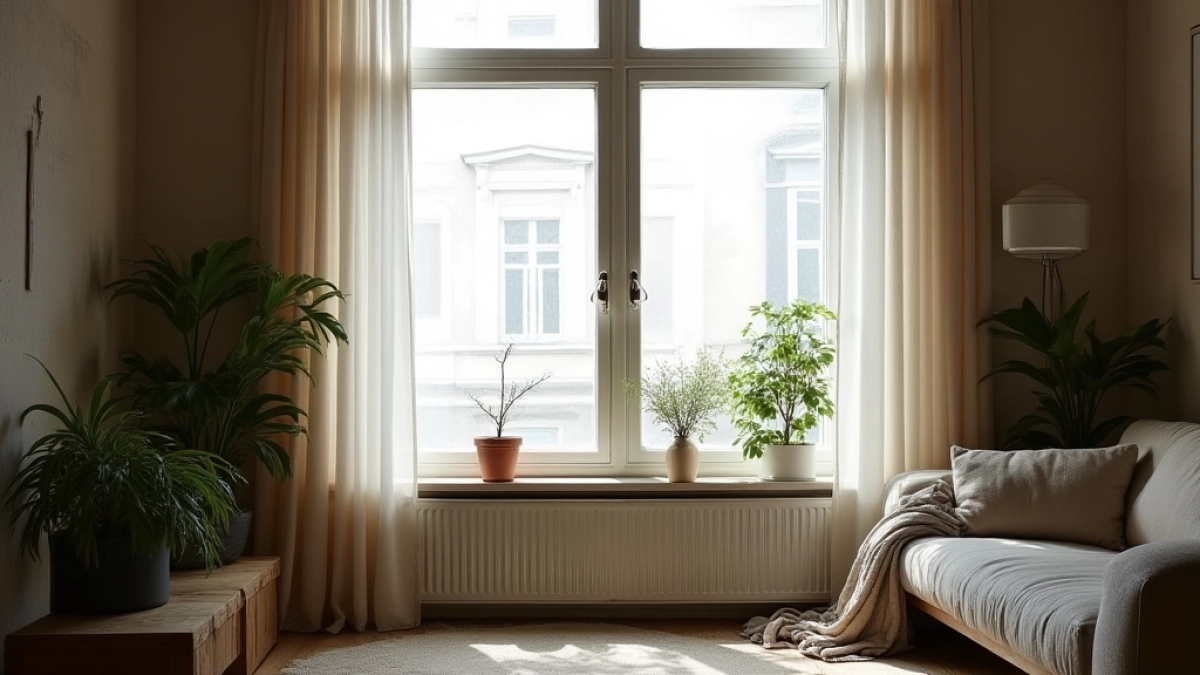 Jak zasłonić okno bez karnisza