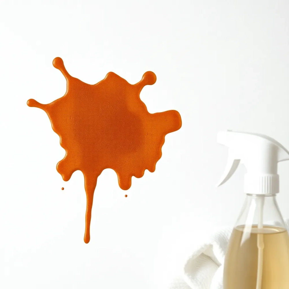 jak zmyć kawę ze ściany