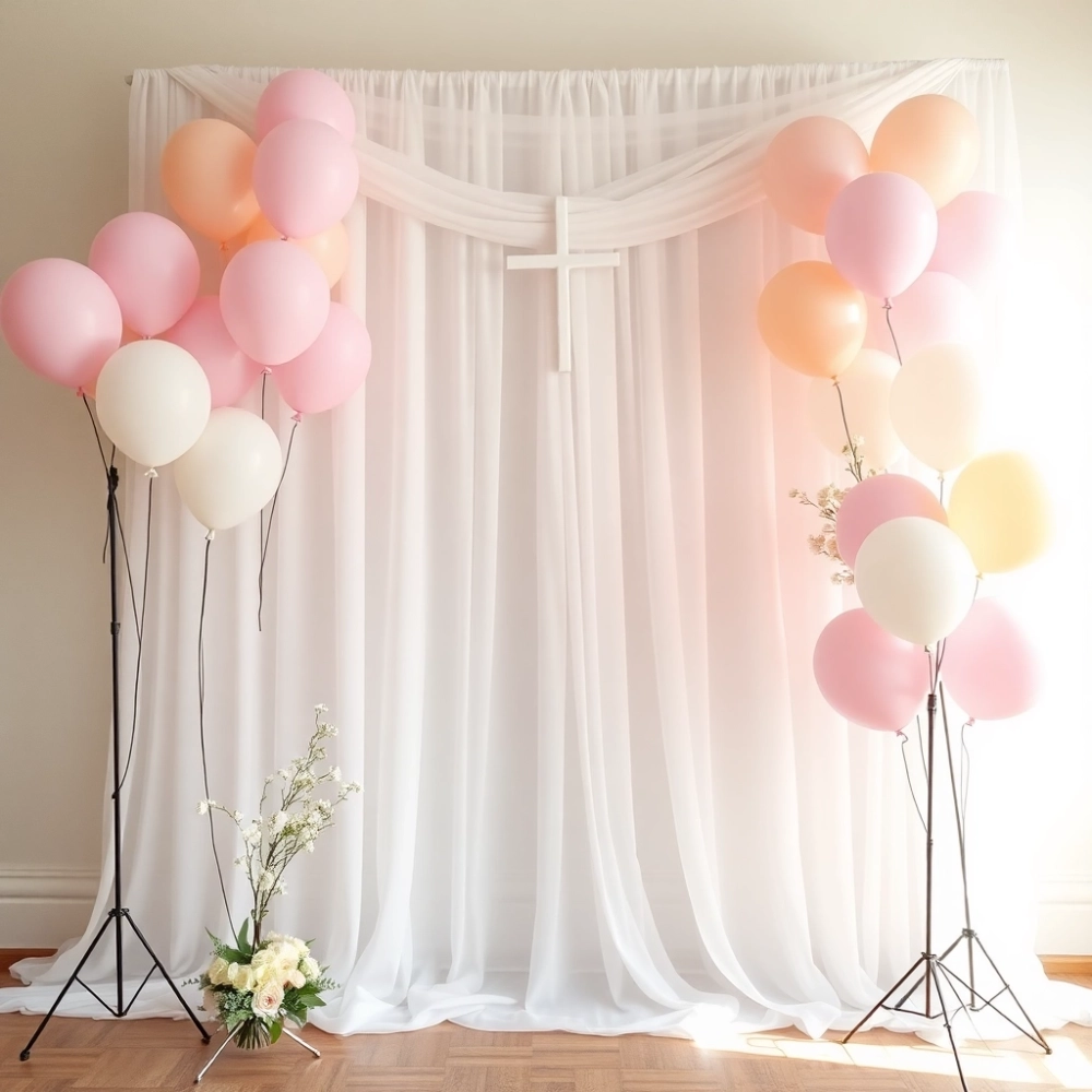 Jak zrobić ściankę do zdjęć na Komunię