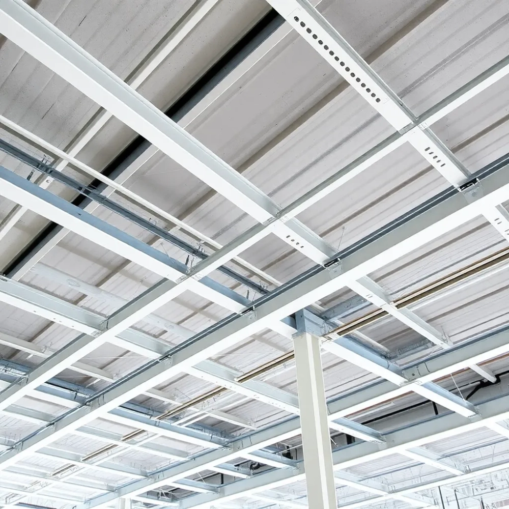 Jak zrobić sufit podwieszany krzyżowy