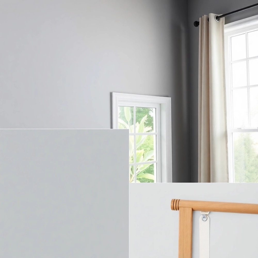 Jaki kolor karnisza do szarych ścian