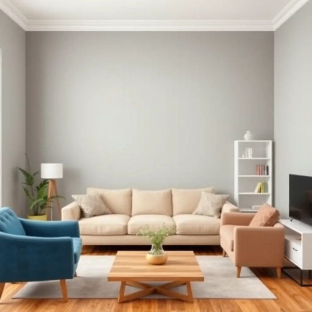 Jaki kolor mebli do szarych ścian