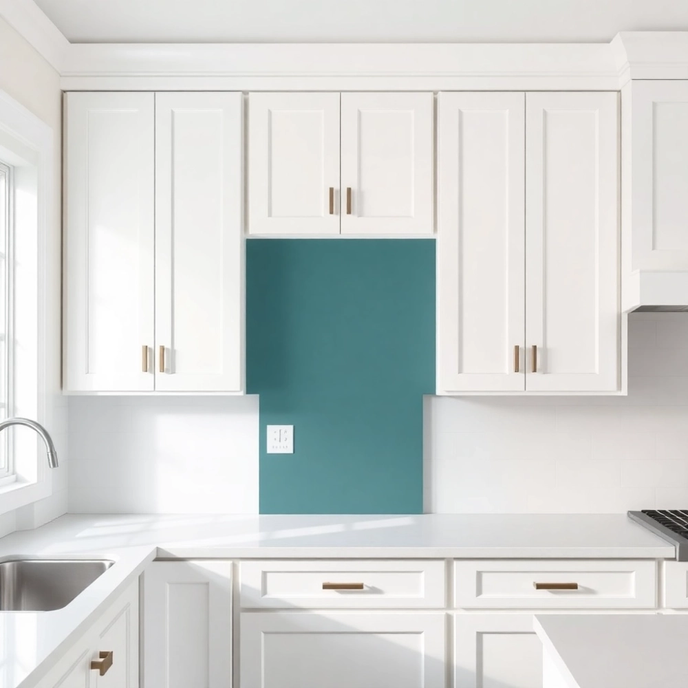 Jaki kolor ścian do białych mebli w kuchni