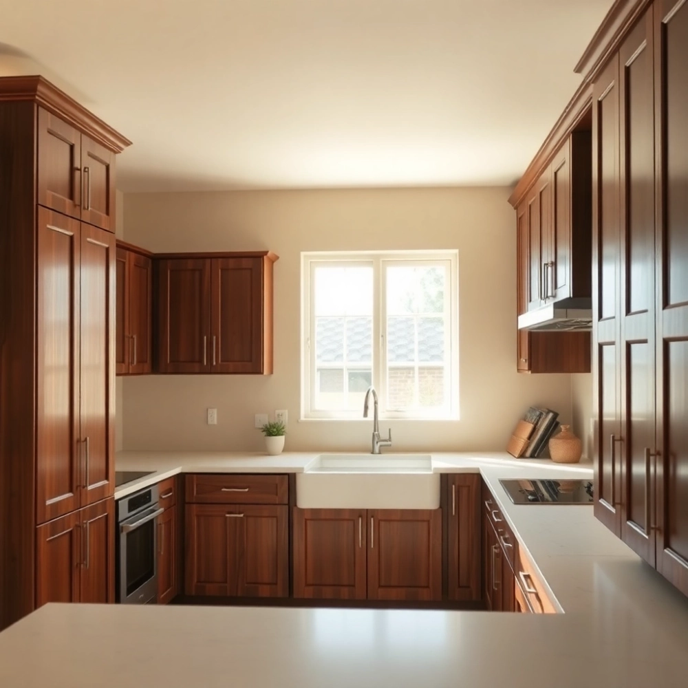 Jaki kolor ścian do kuchni z ciemnymi meblami