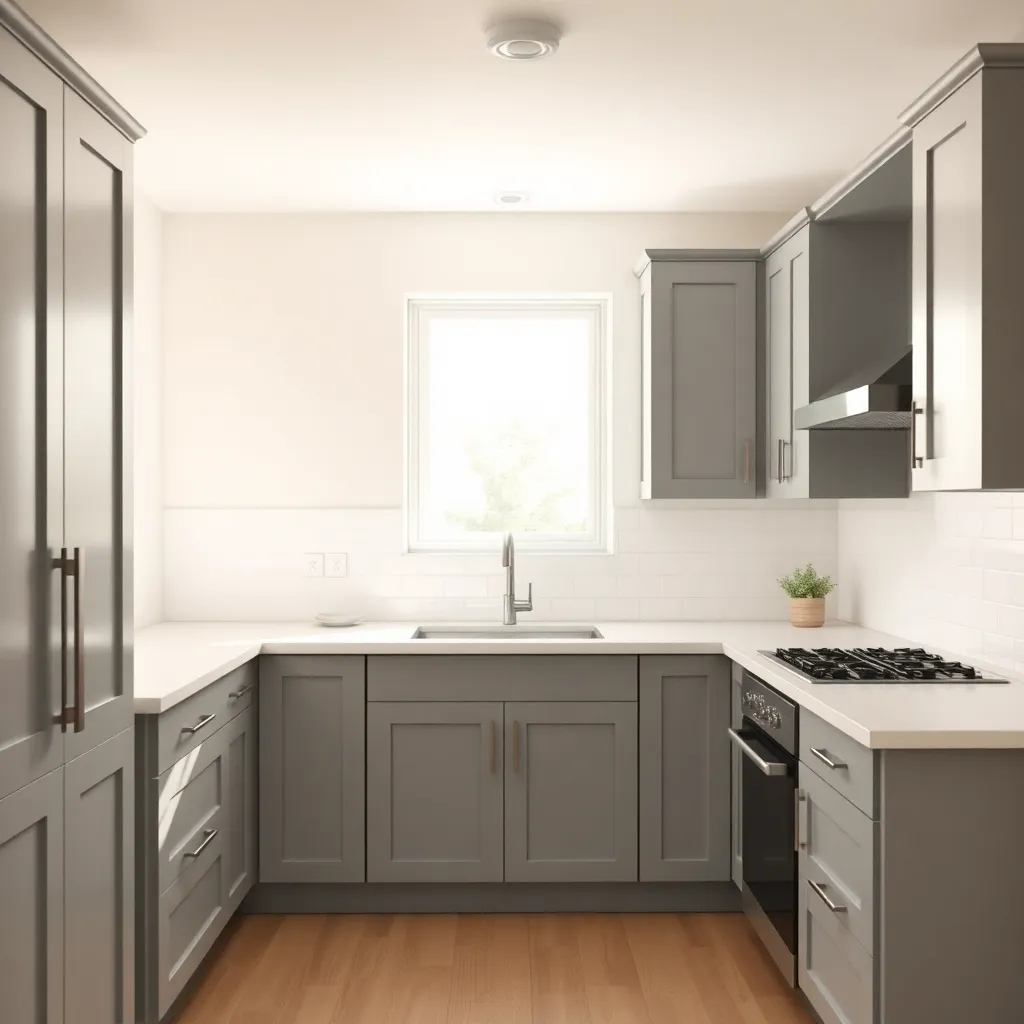 Jaki kolor ścian do szarej kuchni