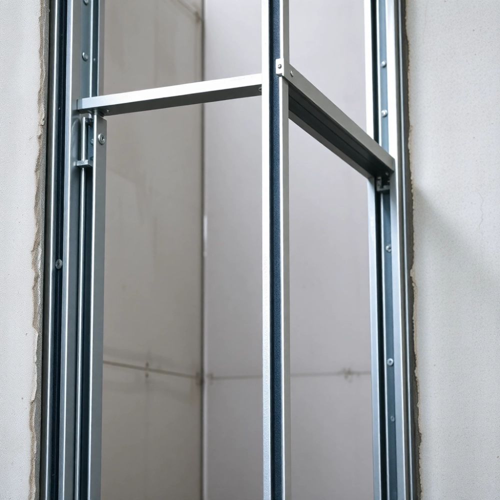 Jakie profile do ścianki działowej z drzwiami