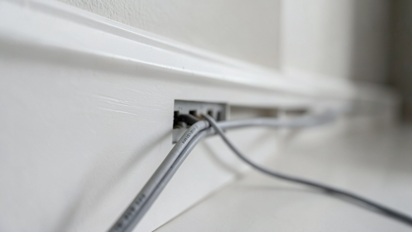 Jakie przewody ukryć w listwach przypodłogowych GK?