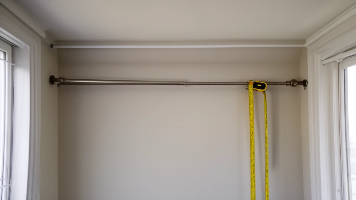 Karnisz od ściany do ściany