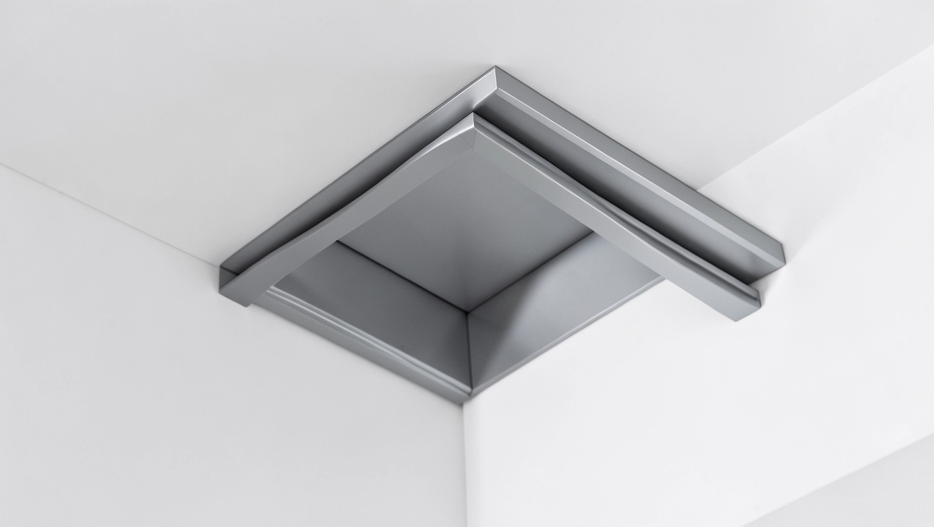 Karnisze apartamentowe z łukami narożnymi