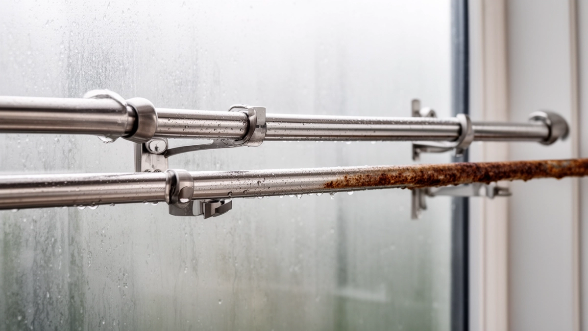 karnisze stal nierdzewna