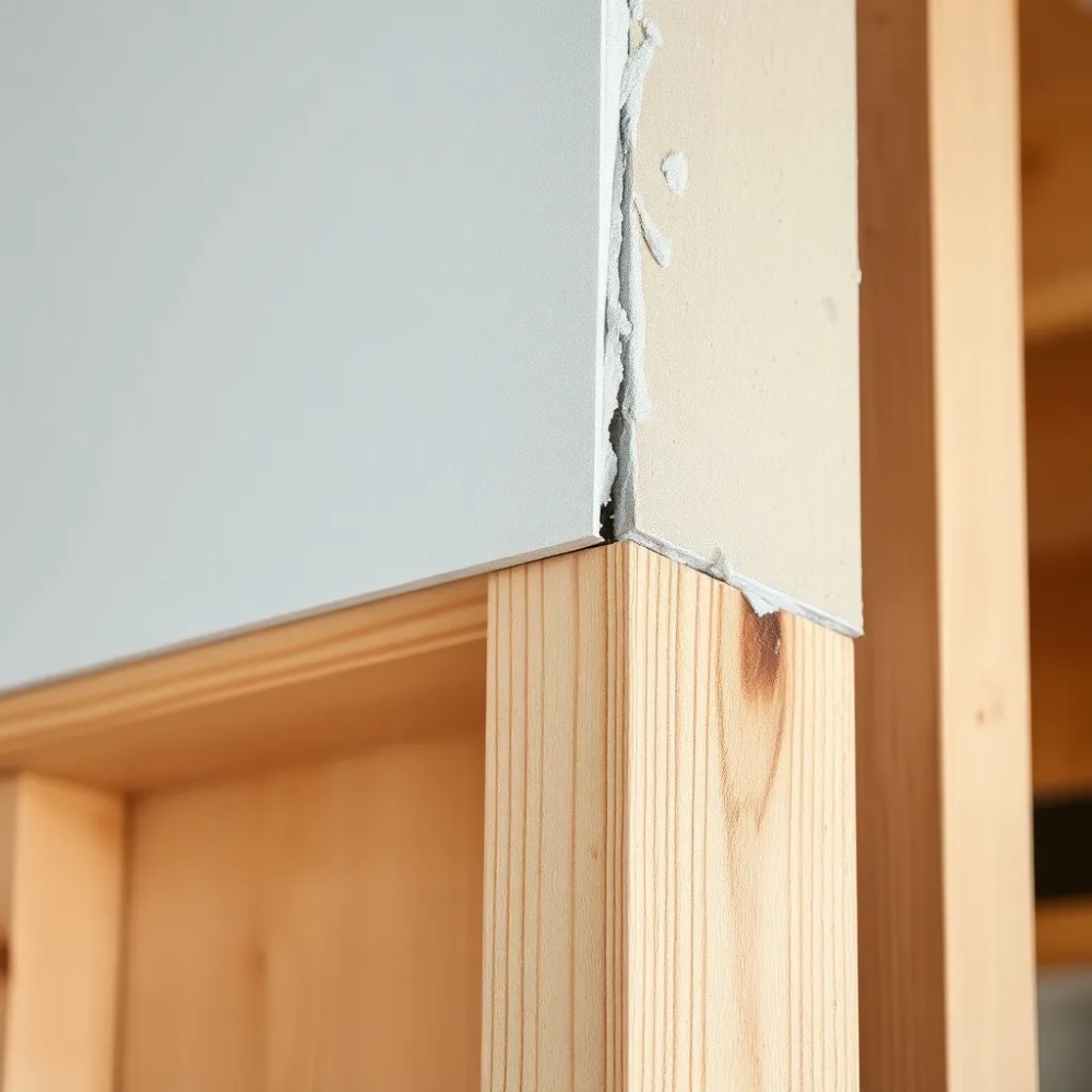 łączenie płyt gk z drewnem