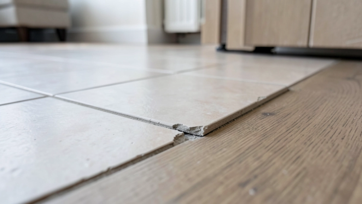 Łączenie płytek z panelami bez listwy