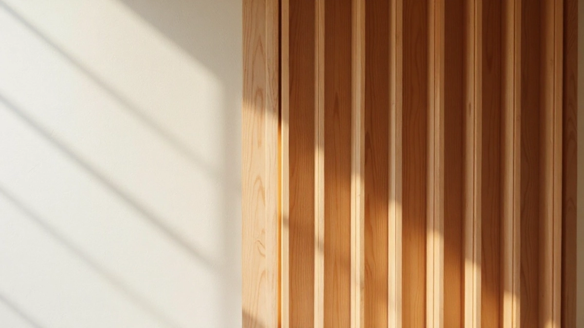 lamele drewniane na ścianę