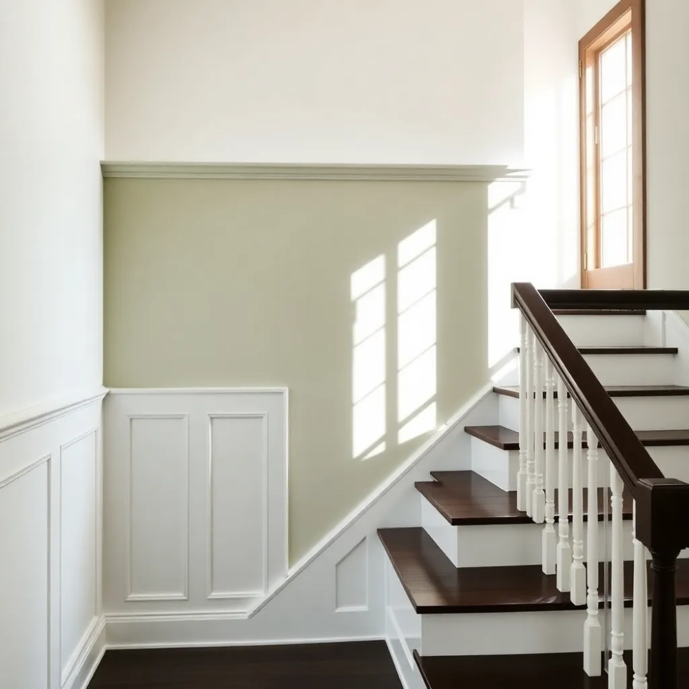 Lamperia na schodach