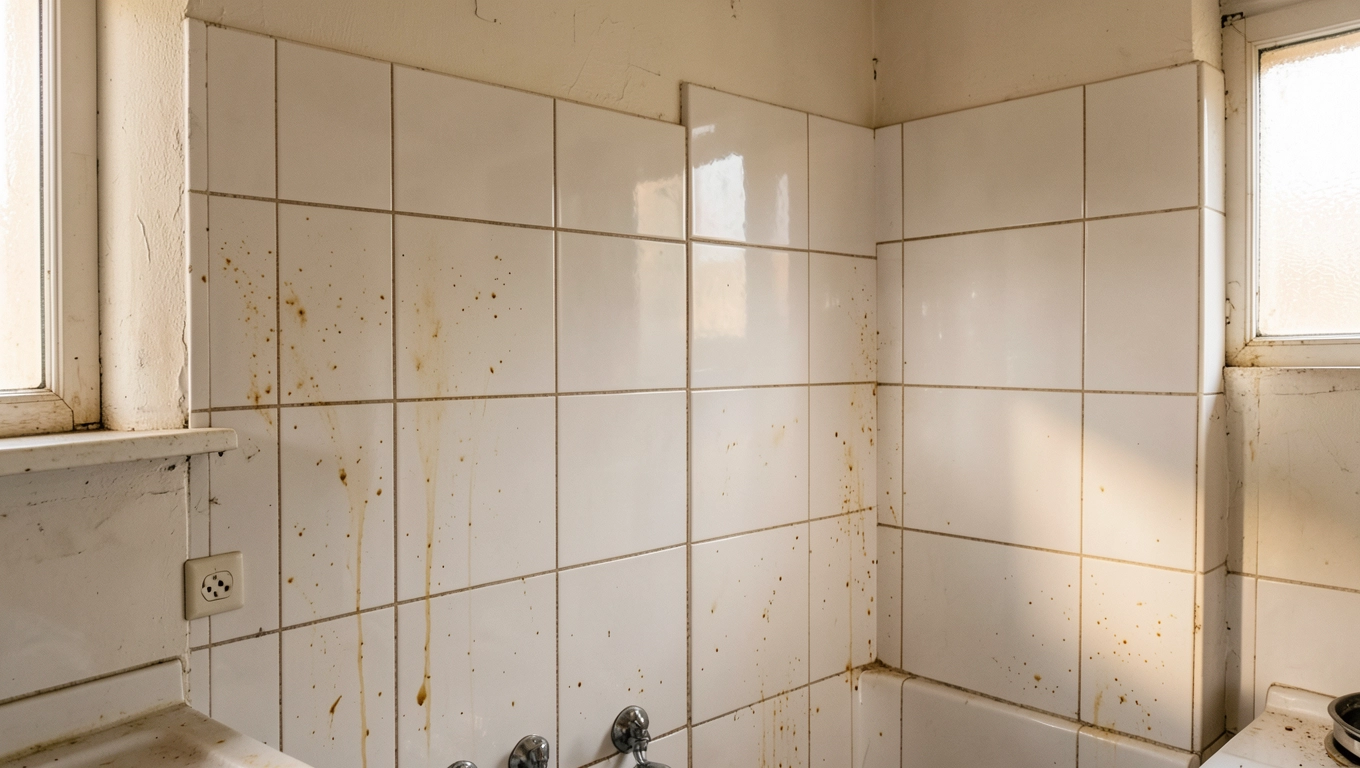 Lamperia PRL w kuchniach i łazienkach mieszkań