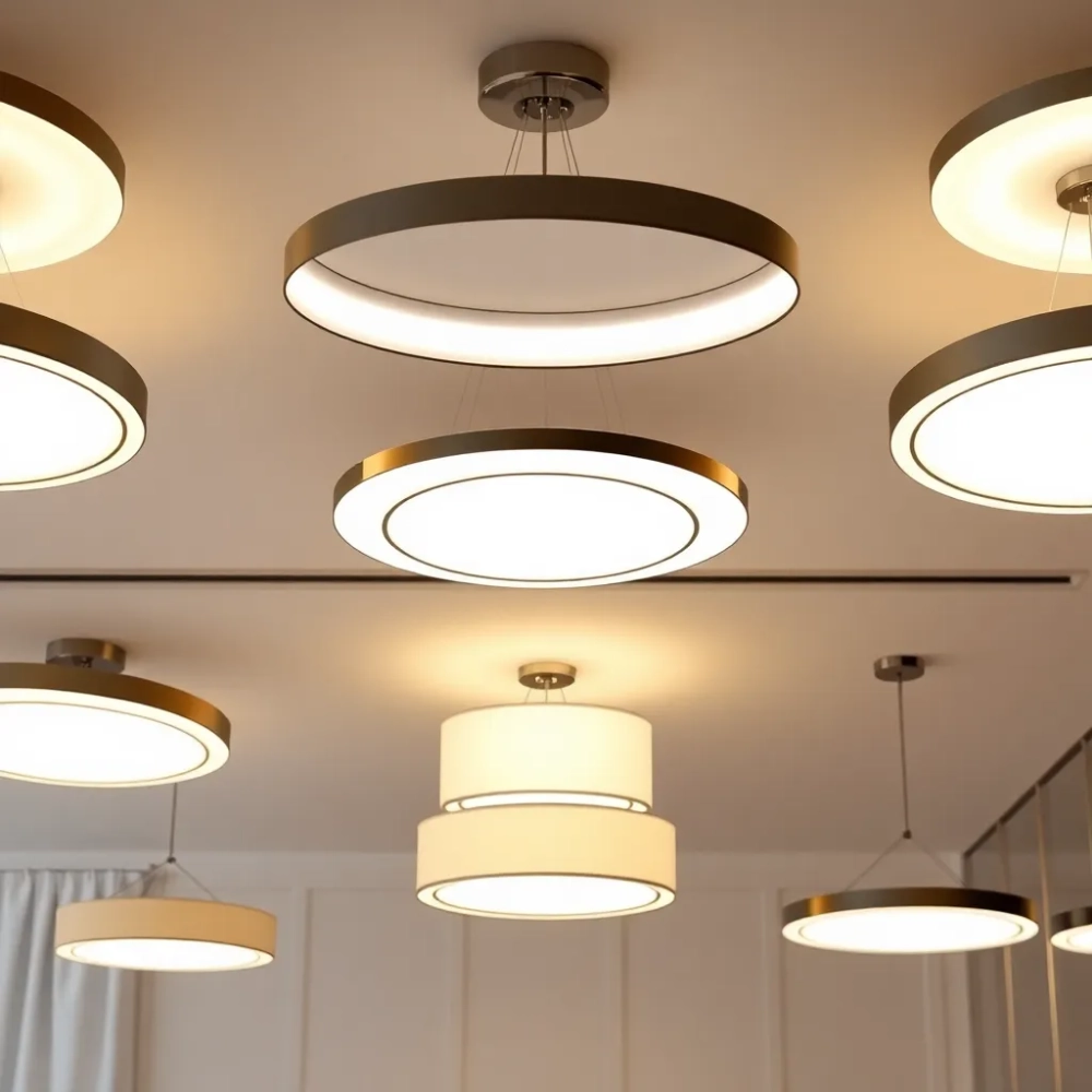 Lampy sufitowe nowoczesne LED