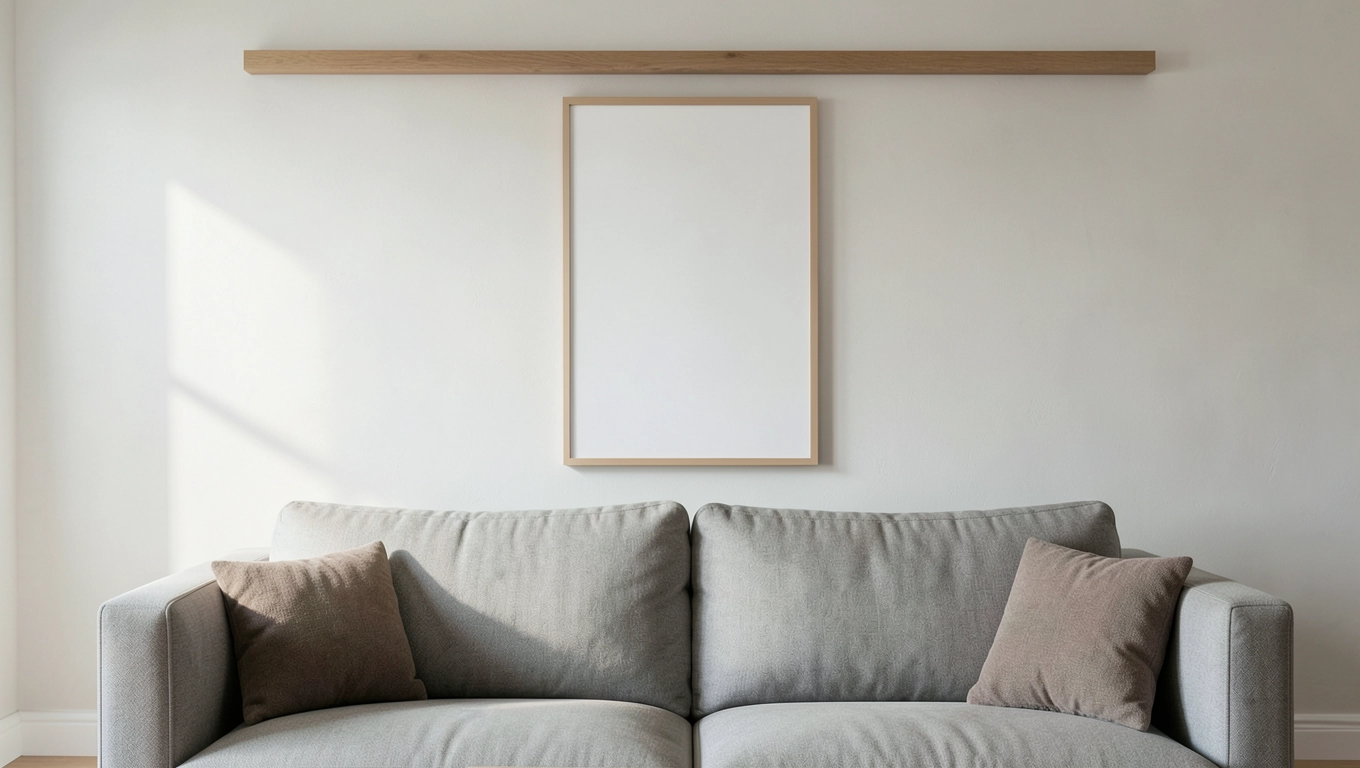 Listwa obrazowa w aranżacji wnętrz