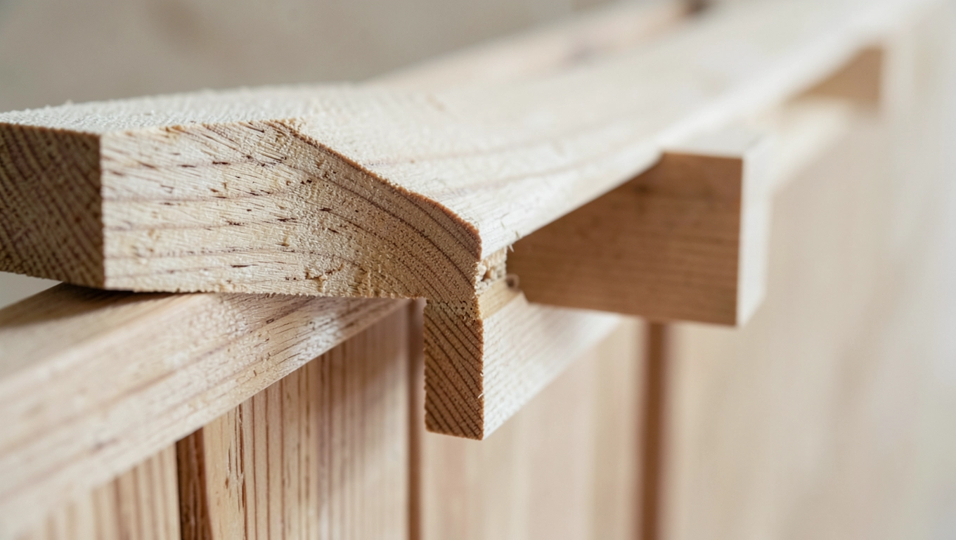 Listwy drewniane do montażu boazerii