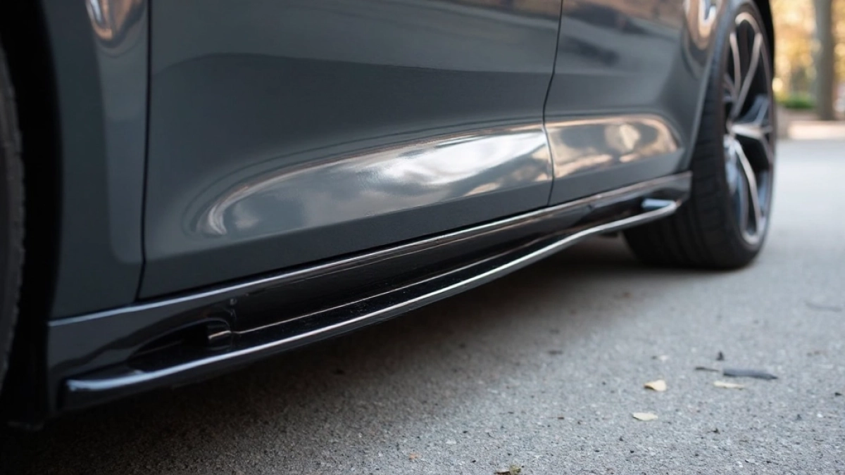 Listwy progowe Audi A4 B8 Sline