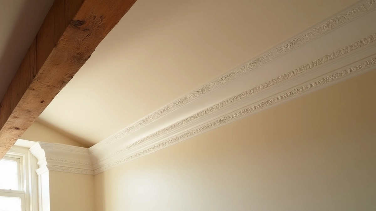 Listwy przysufitowe na poddaszu