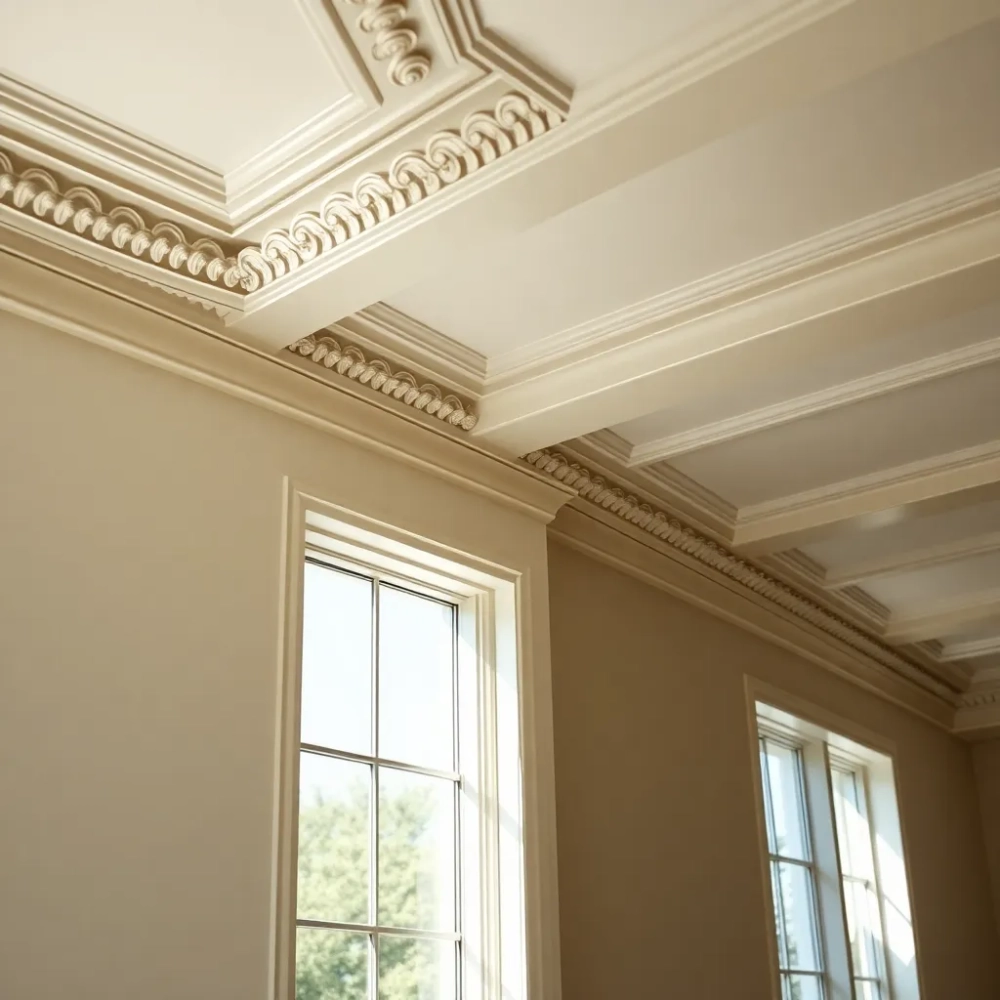 Listwy sztukateryjne sufitowe