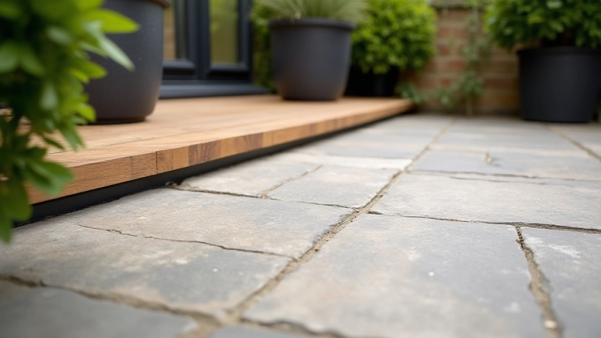 Listwy wykończeniowe do płytek na tarasie