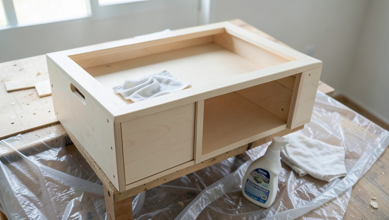 Malowanie mebli MDF krok po kroku farbą