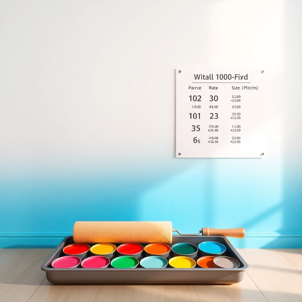 Malowanie Ścian Wałkiem Cennik