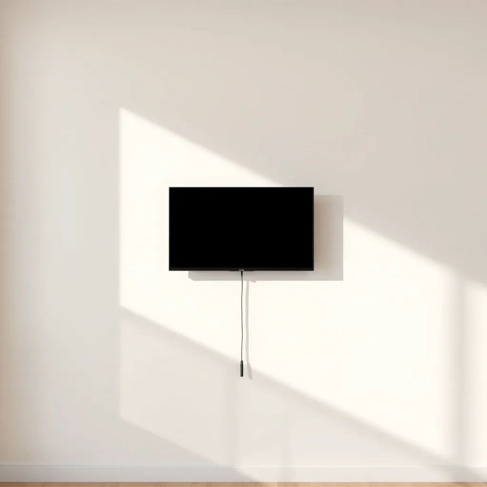 Mały telewizor na ścianę