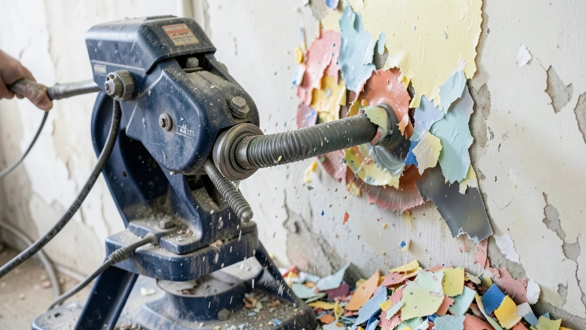 Maszyna do zdzierania farby ze ścian