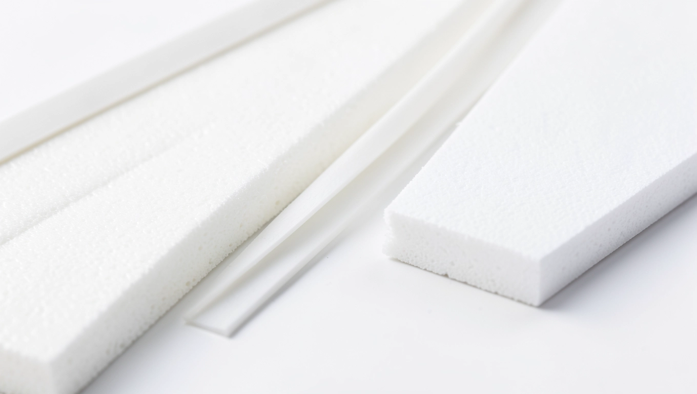 Materiały listew dekoracyjnych: styropian poliuretan XPS