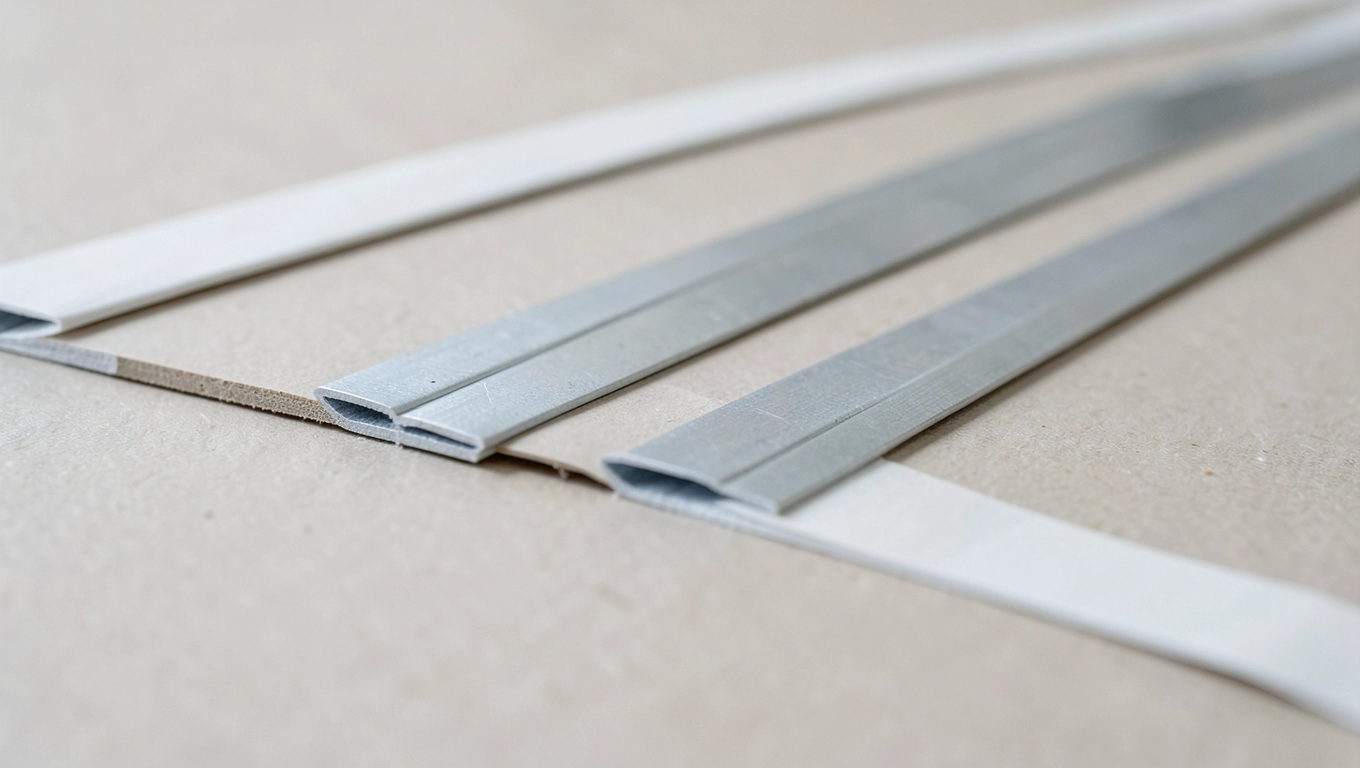 Materiały samoprzylepnych listew dylatacyjnych