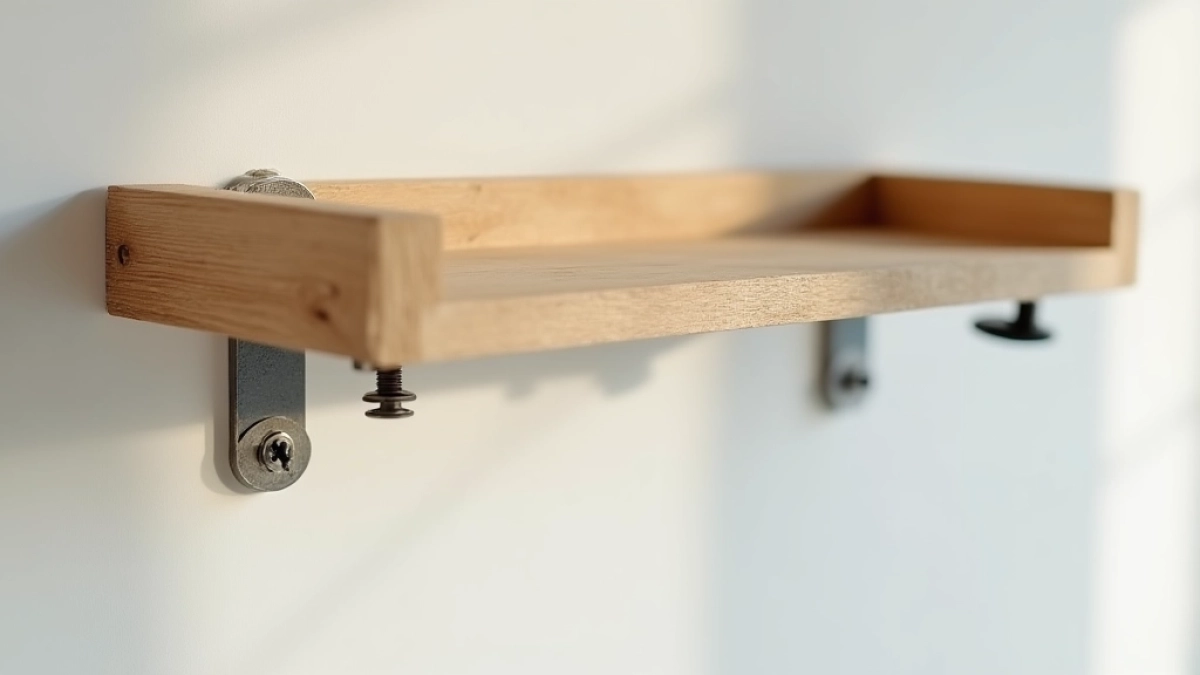 Mocowanie belki drewnianej do ściany