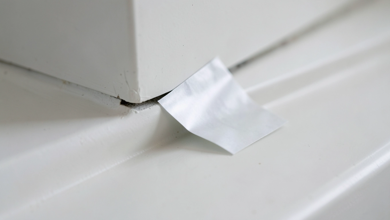 Mocowanie listew progowych Artens taśmą samoprzylepną