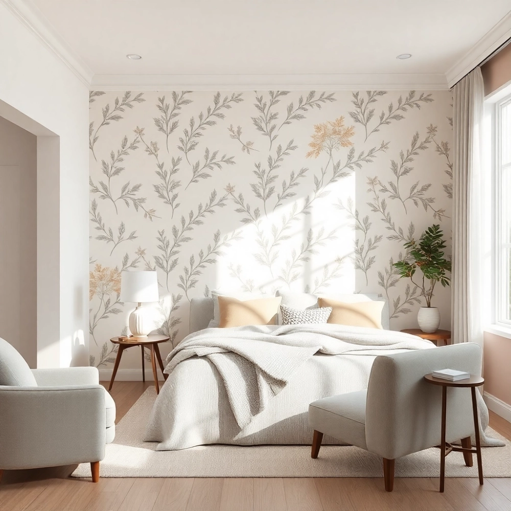 Modne tapety do sypialni 2024