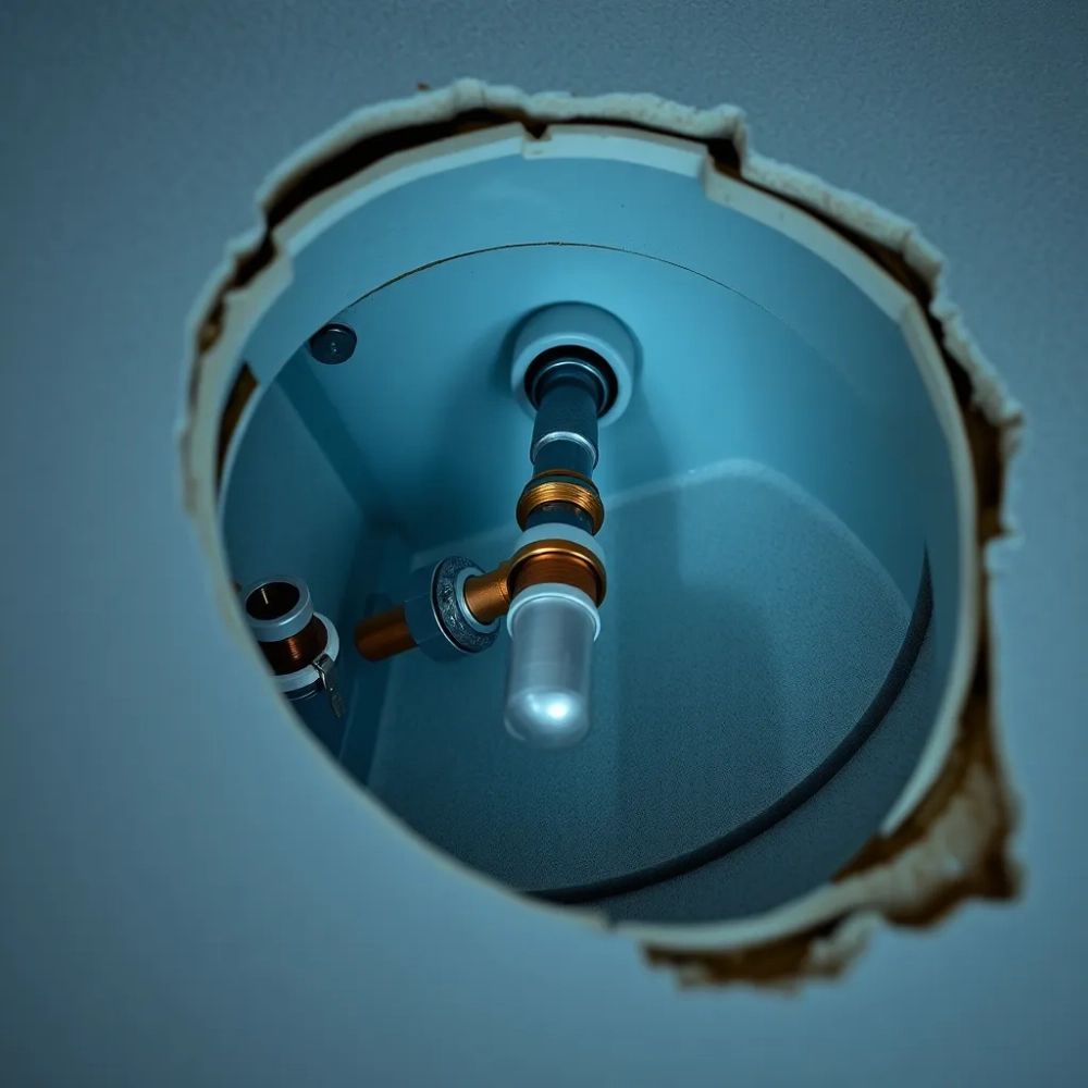 montaż baterii podtynkowej w ścianie g k