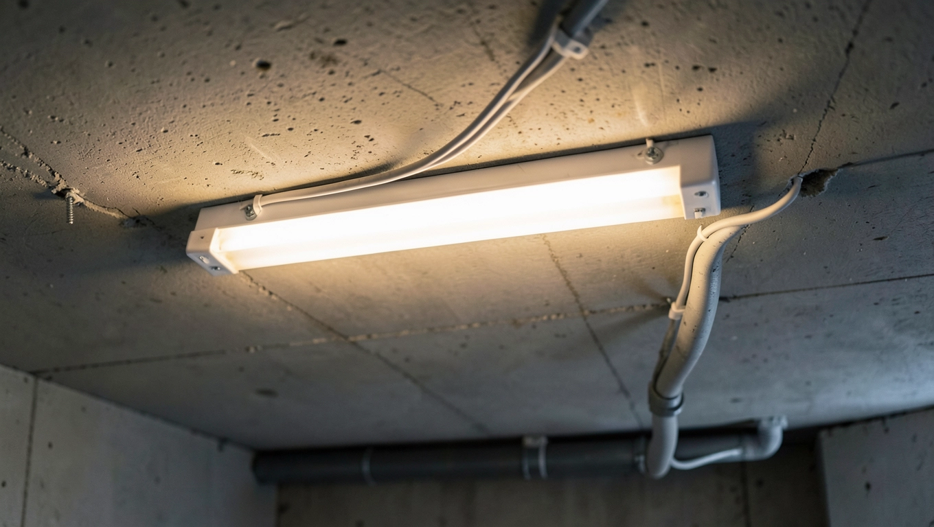 Montaż lampy sufitowej listwowej krok po kroku