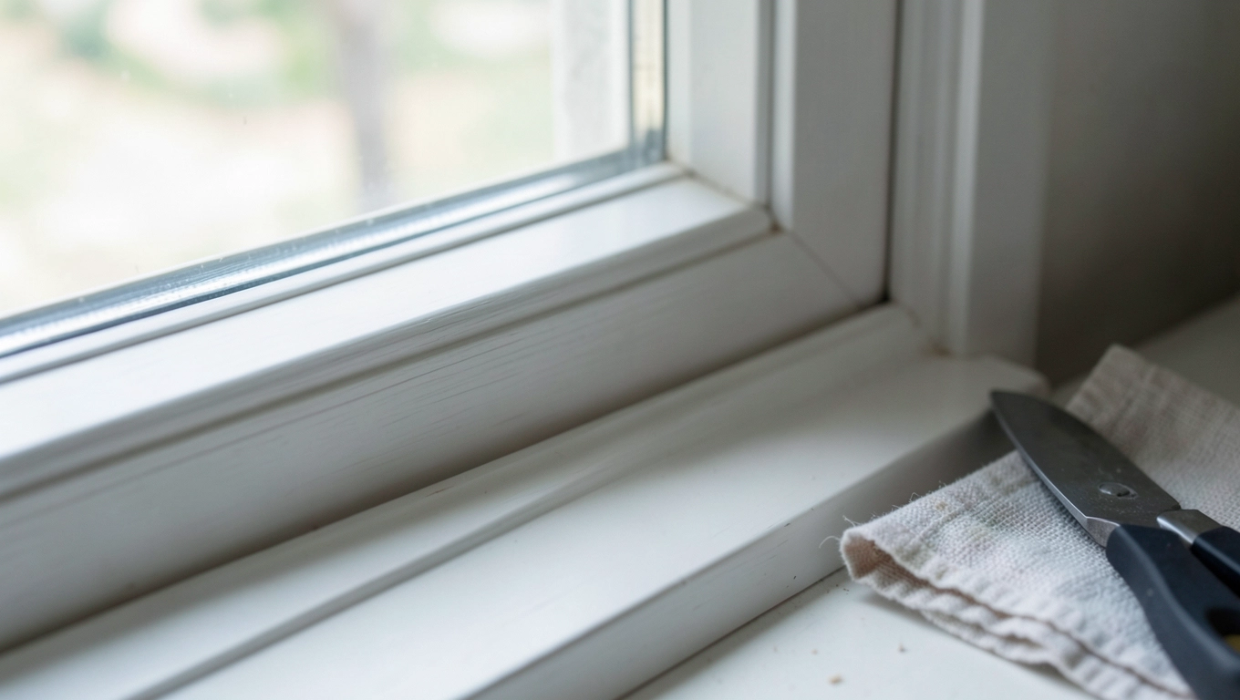 Montaż listew przyokiennych