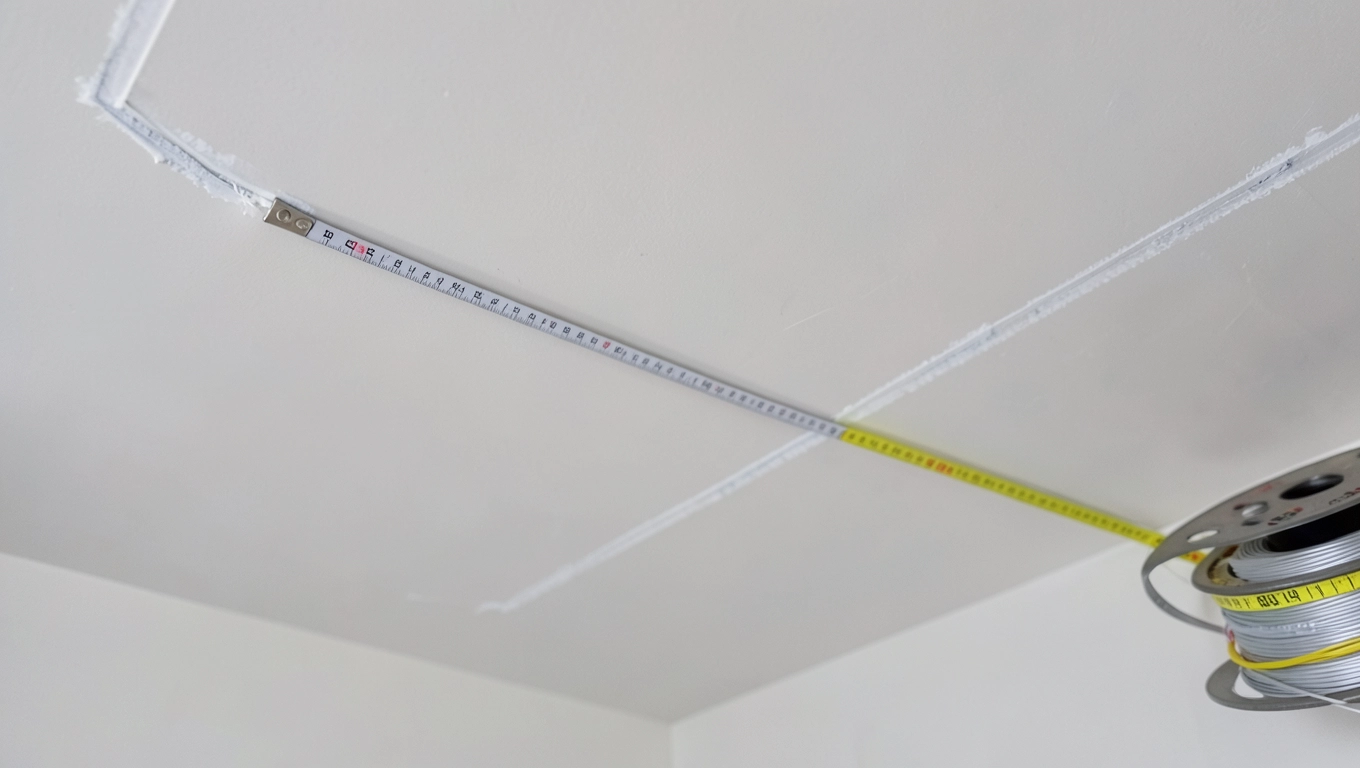 Montaż listwy LED w suficie podwieszanym krok po kroku