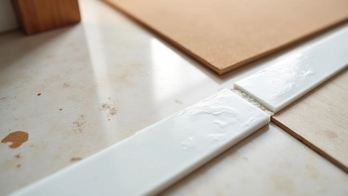 Montaż listwy progowej na silikon