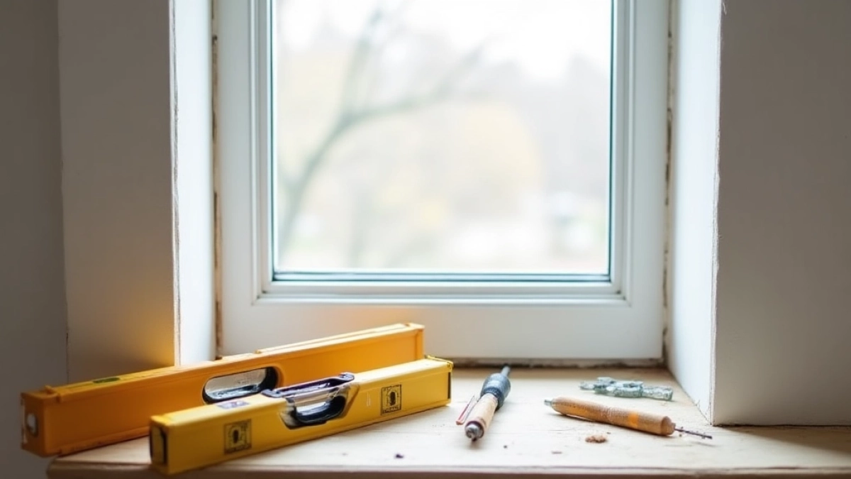 Montaż listwy przyokiennej wewnętrznej