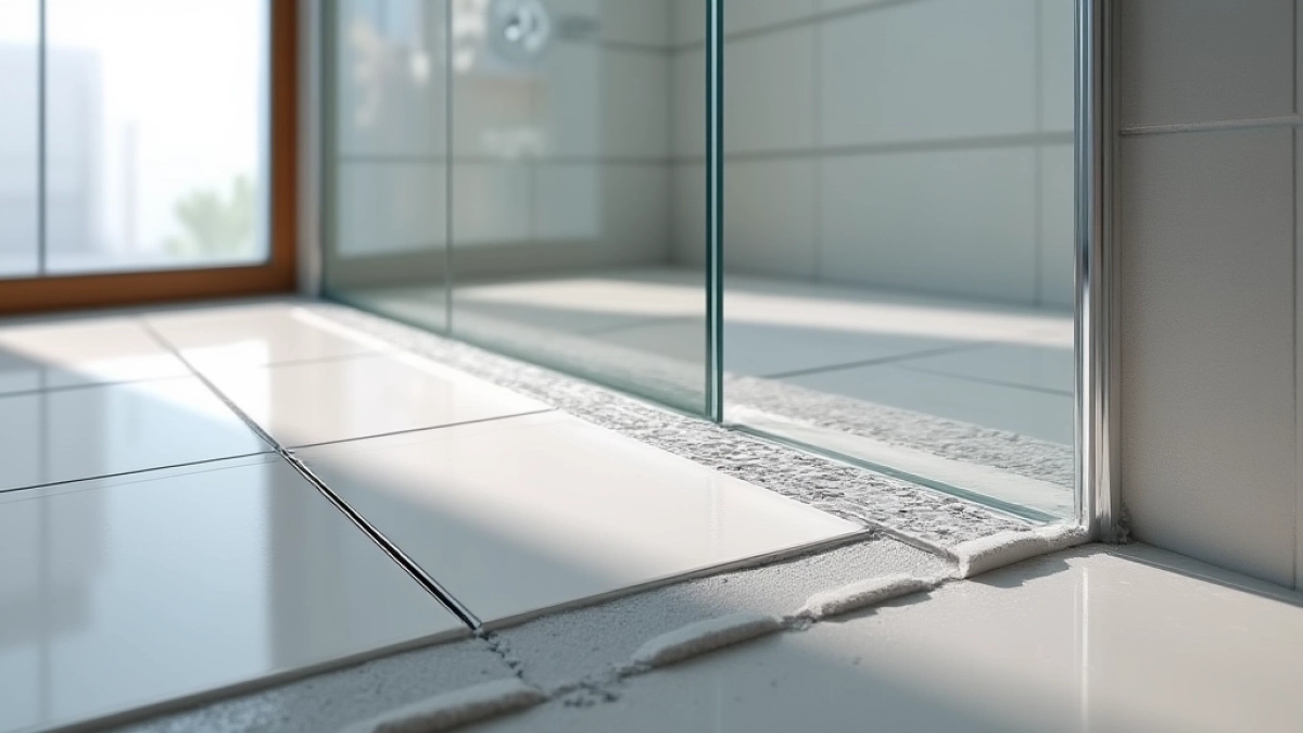 Montaż listwy spadkowej